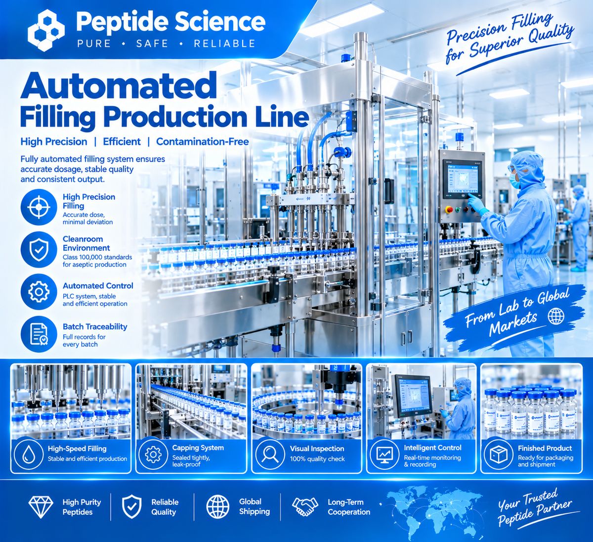 Automated filling line